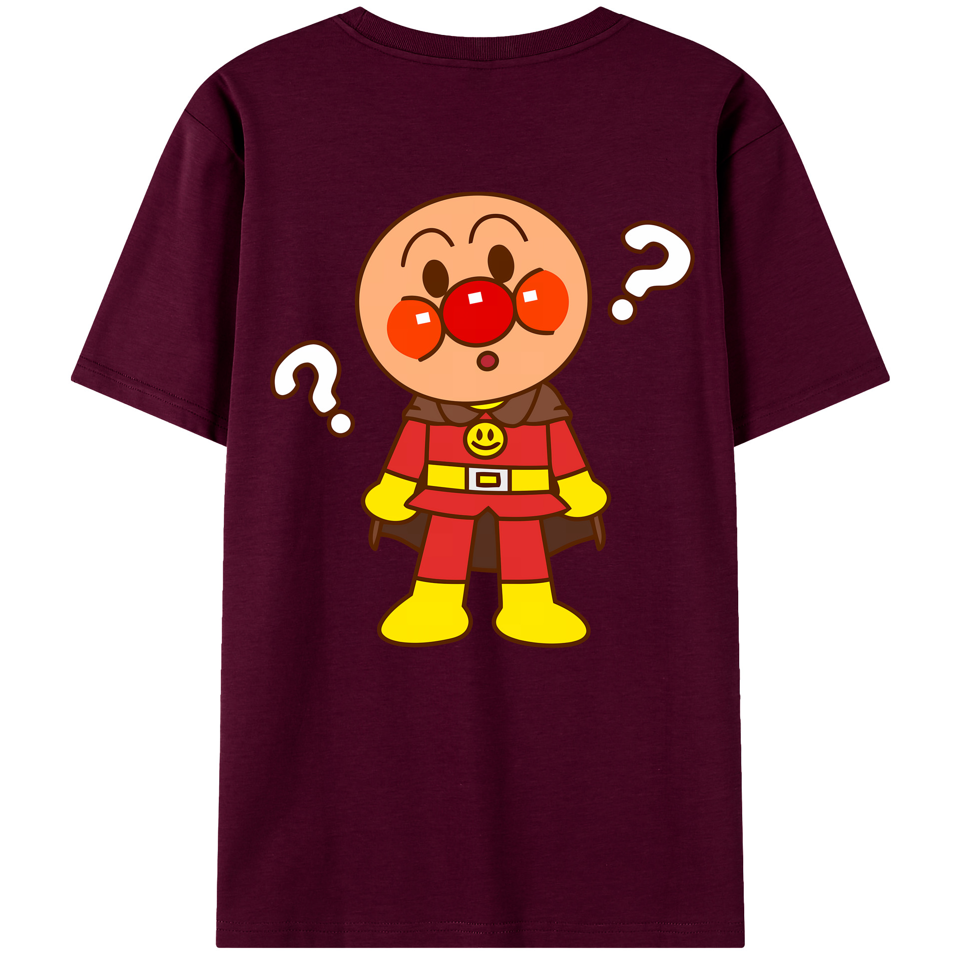 （画像用） アンパンマン Anpanman レディース半袖Tシャツ(バックプリント)